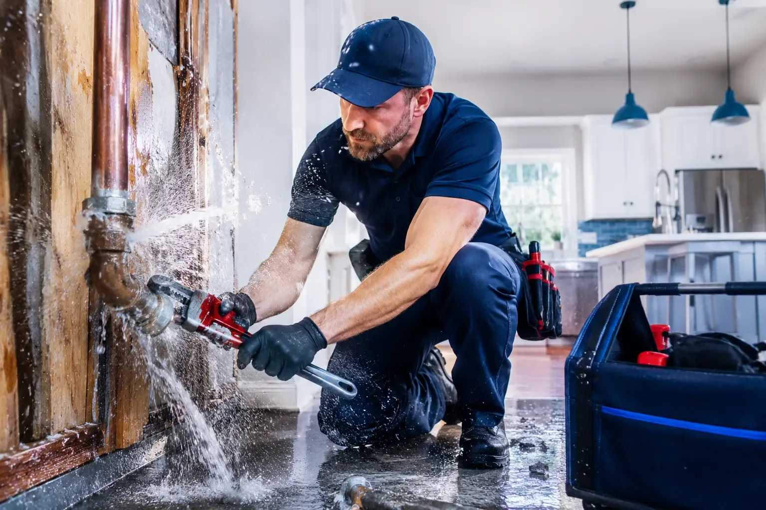 Local emergency pipe repair professionals in Blue Mountain, AR